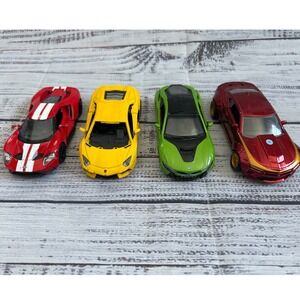 Kinsmart Jada Marvel Diecast Car Collection Rollback Vehicles Lamborghini BMW